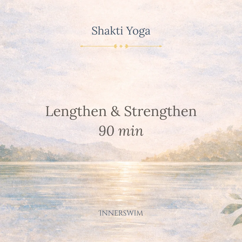 Video thumbnail. Shakti Yoga: Lengthen and Strengthen