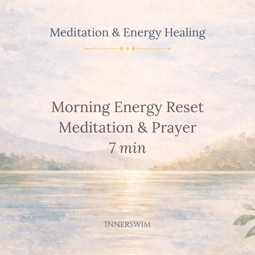 Audio Track Thumbnail: "Morning Energy Reset Meditation & Prayer"